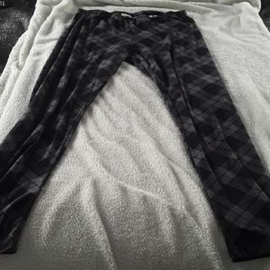 Cute plaid tights black and grey bundle and save